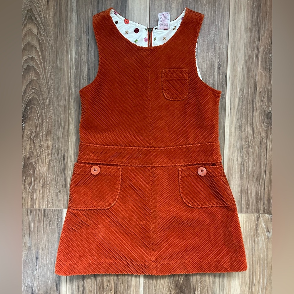 Vintage Gymboree Corduroy Jumper Dress | Size 5 | Y2K Fall Pinafore |